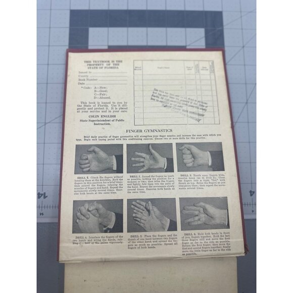 20th Century Typewriting 5th Edition 1947 D.D Lessenberry Crawford South-Western - Picture 3 of 13